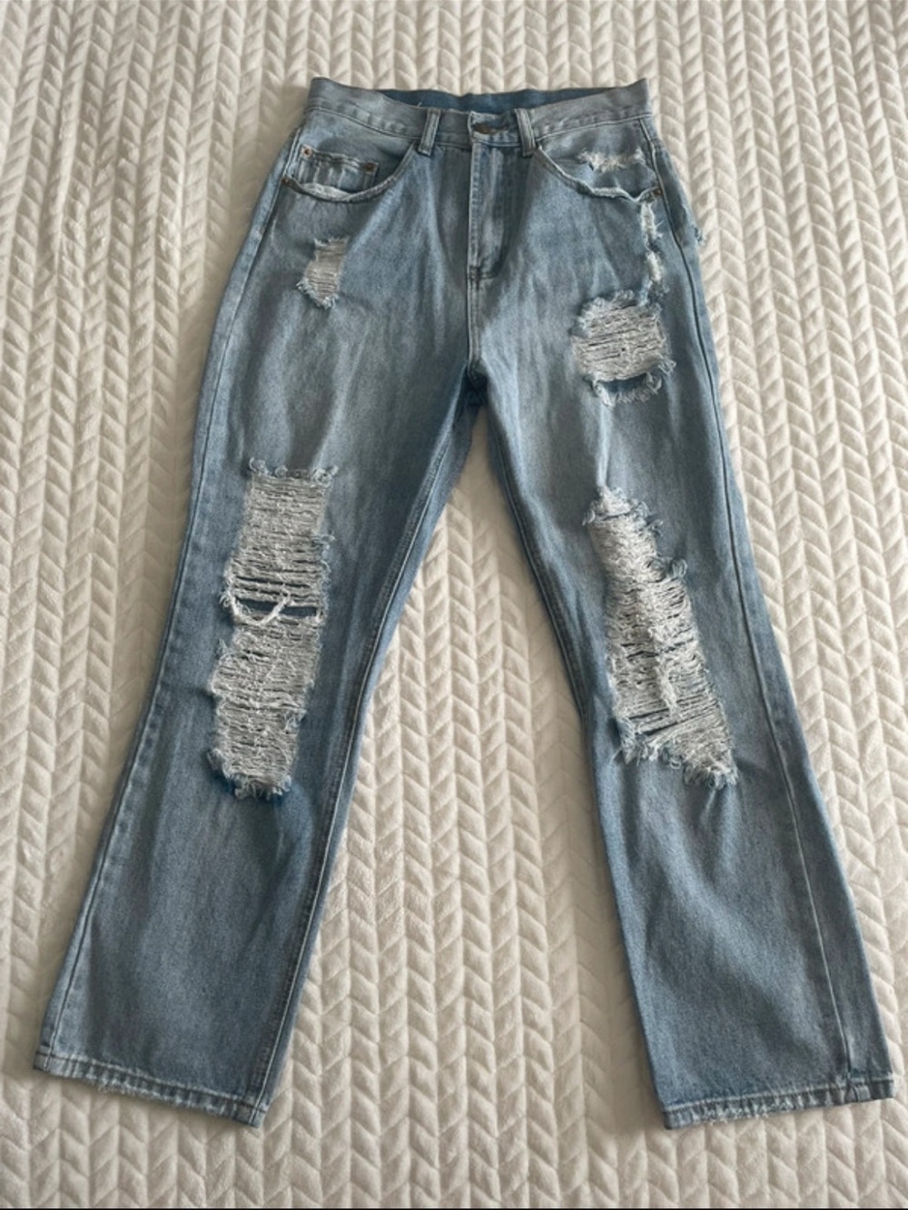 Preowned- Jluxlabel Madox Mom Cut Jeans